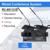 Micro hội nghị có dây kỹ thuật số RC-6511C/D