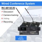 Micro hội nghị thảo luận có dây kỹ thuật số RC-6512C/D