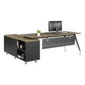 Bàn giám đốc chân sắt BRIP180C15