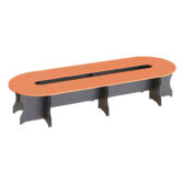 Bàn Họp The One Mặt 4m3 Quây Rỗng NTH4315