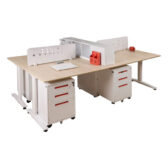 Cụm Bàn Làm Việc Có Vách Ngăn The One UNMD02CS3