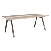 Bàn họp chân sắt 1m8 NTVH1810C17